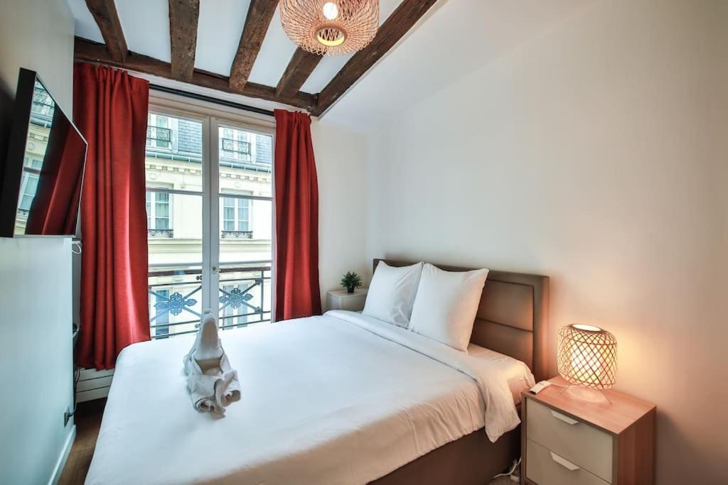 Typical Parisian Duplex#4Pers#Le Marais Lejlighed Eksteriør billede
